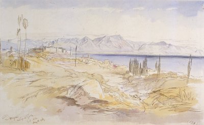 Desenzano, Lago di Garda, 1867 by Edward Lear